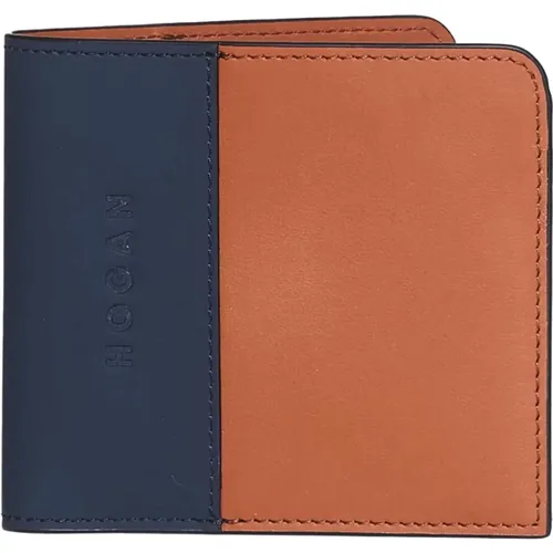 Card Holder Wallet, Stylish and Functional , male, Sizes: ONE SIZE - Hogan - Modalova