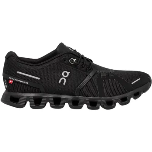 Cloud 5 Sneakers with Materials , male, Sizes: 5 UK, 6 UK, 5 1/2 UK - ON Running - Modalova