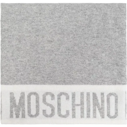 Schal mit Logo Moschino - Moschino - Modalova