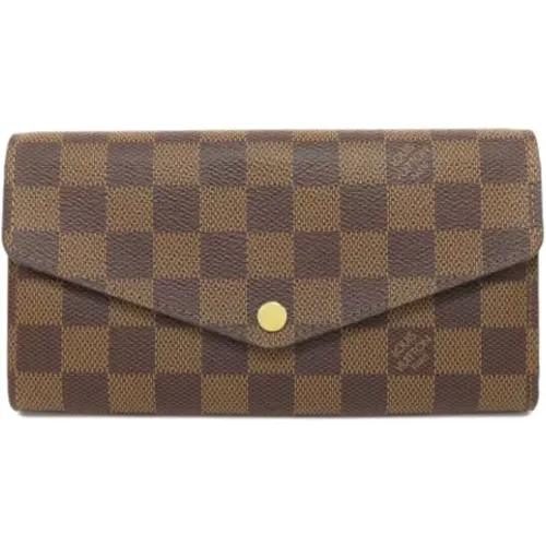 Pre-owned Canvas wallets , female, Sizes: ONE SIZE - Louis Vuitton Vintage - Modalova