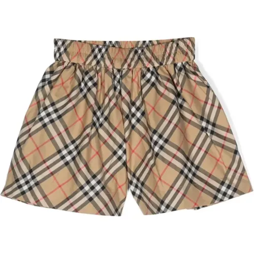 Kinder-Shorts mit elastischem Bund - Burberry - Modalova