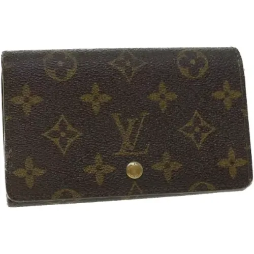 Pre-owned Canvas wallets , female, Sizes: ONE SIZE - Louis Vuitton Vintage - Modalova