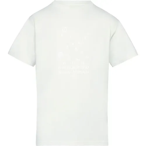 Numeric Logo Crew-neck T-shirts and Polos , female, Sizes: M, L, S - Maison Margiela - Modalova