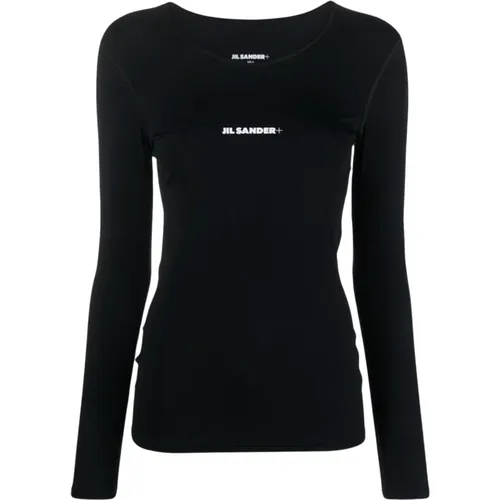Schwarze T-Shirts Polos für Frauen , Damen, Größe: S - Jil Sander - Modalova