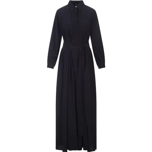 Elegant Silk Shirt Dress , female, Sizes: 2XS, XS - Kiton - Modalova