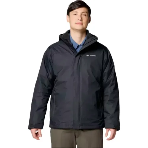 Waterproof Interchangeable Coat with Fleece Lining , male, Sizes: L, 2XL, M, XL, S - Columbia - Modalova