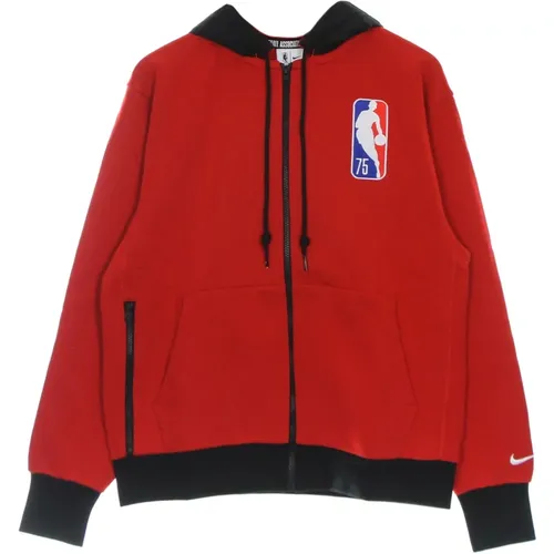 Chicago Bulls Full-Zip Hoodie , male, Sizes: XL - Nike - Modalova