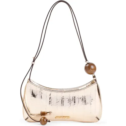 Metallic Handbag for Women Aw24 , female, Sizes: ONE SIZE - Jacquemus - Modalova