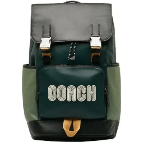 Pre-owned Leder Schultertasche , Damen, Größe: ONE Size - Coach Pre-owned - Modalova