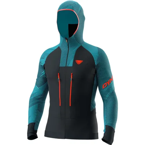 Storm Blue Mezzalama Race2 Training Jacket , male, Sizes: L, S, M - Dynafit - Modalova