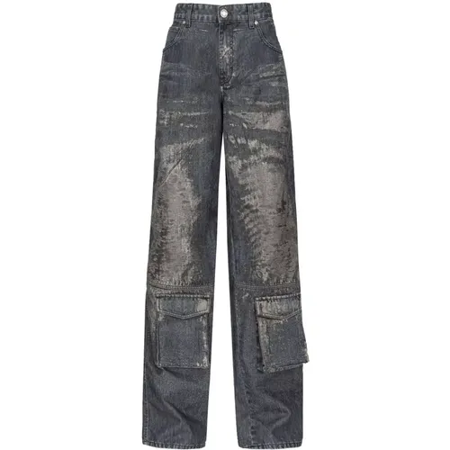 Wide Jeans , Damen, Größe: W27 - pinko - Modalova