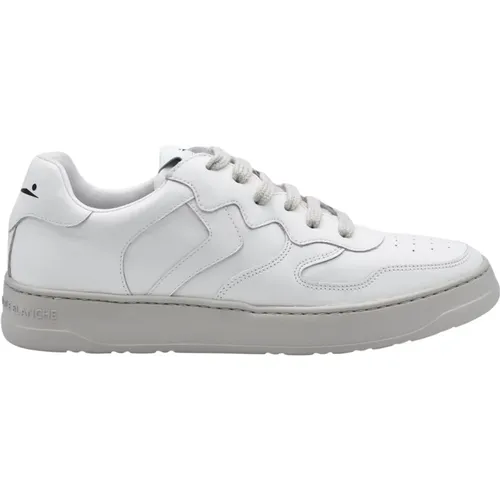 Mens Shoes Laced Ss24 , male, Sizes: 11 UK - Voile blanche - Modalova