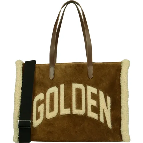 Braune Leder Taschen Kollektion - Golden Goose - Modalova