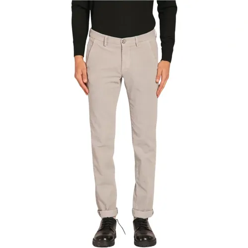 Samt Herren Chino Hose Slim Fit , Herren, Größe: 2XL - Mason's - Modalova