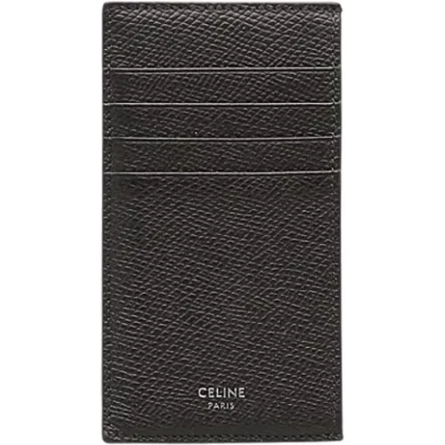 Pre-owned Leather wallets , female, Sizes: ONE SIZE - Celine Vintage - Modalova