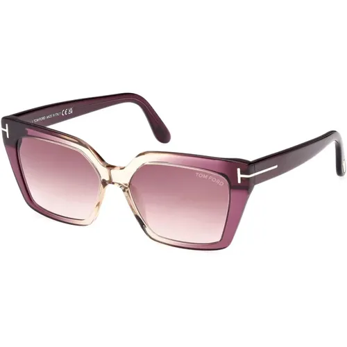 Stylische Sonnenbrille Ft1030 , unisex, Größe: 53 MM - Tom Ford - Modalova