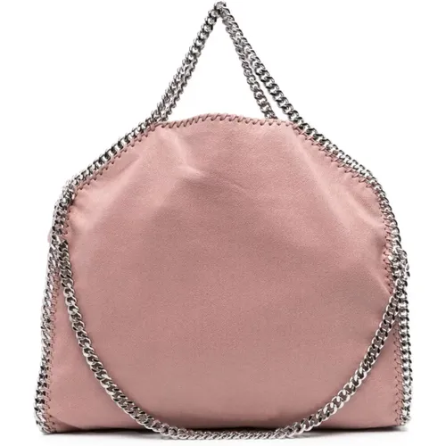 Diamond-Cut Chain Bags , female, Sizes: ONE SIZE - Stella Mccartney - Modalova