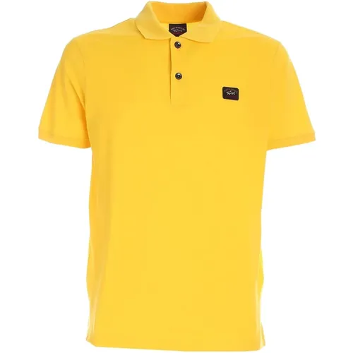 Cotton Polo Base , male, Sizes: L, S - PAUL & SHARK - Modalova