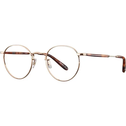 Copper Matte Dark Honey Tortoise Frames , unisex, Sizes: 49 MM - Garrett Leight - Modalova