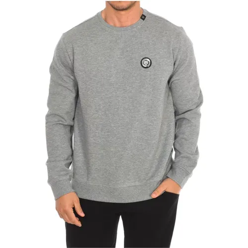 Rundhals-Sweatshirt mit Brand Insignia , Herren, Größe: S - Plein Sport - Modalova