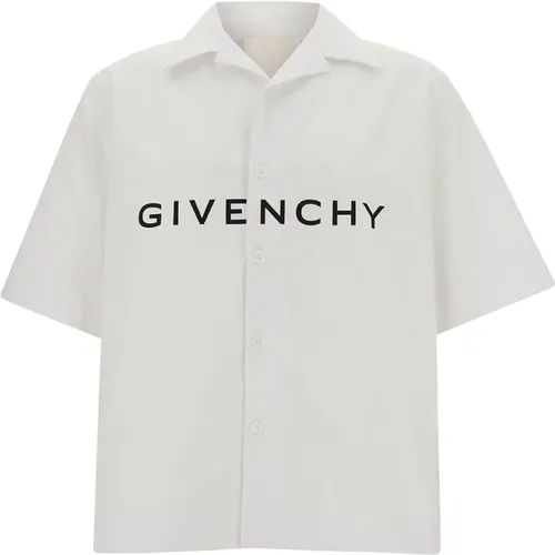 Cuban Collar Bowling Shirt , male, Sizes: M - Givenchy - Modalova