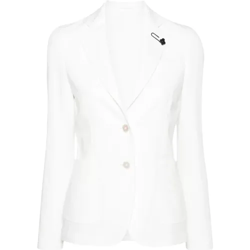 Weiße Oberbekleidung für Frauen Ss24 , Damen, Größe: S - Lardini - Modalova