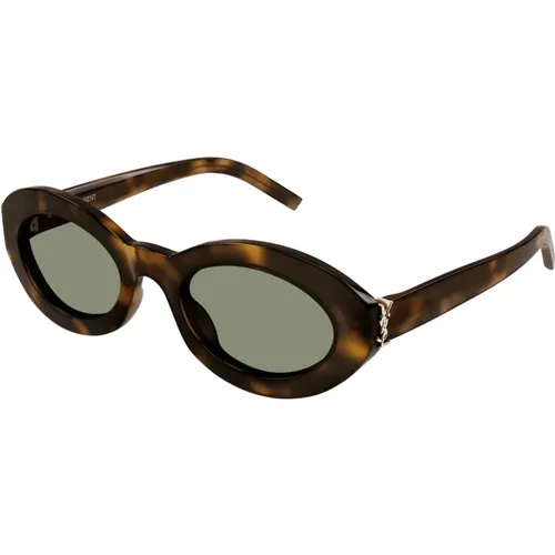 Ovalada Sunglasses , unisex, Sizes: 53 MM - Saint Laurent - Modalova