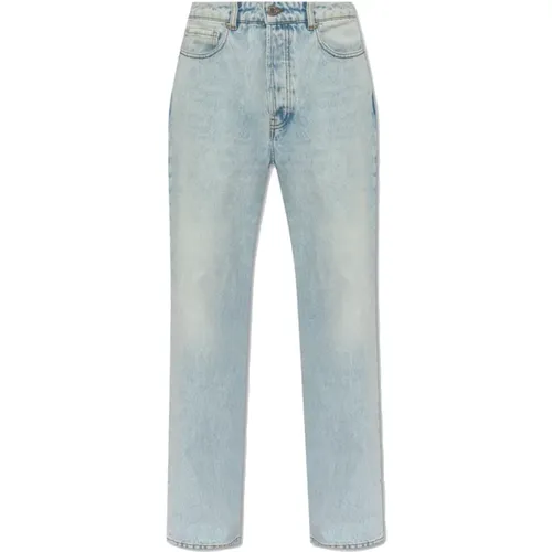 Straight leg jeans , Damen, Größe: W30 - Ami Paris - Modalova