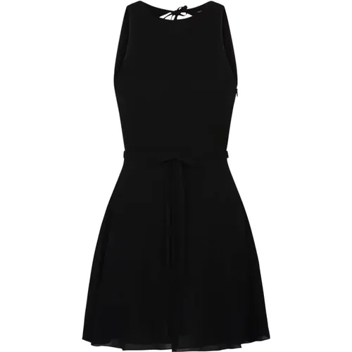 Open-Back Sleeveless Dress , female, Sizes: XS - Saint Laurent - Modalova