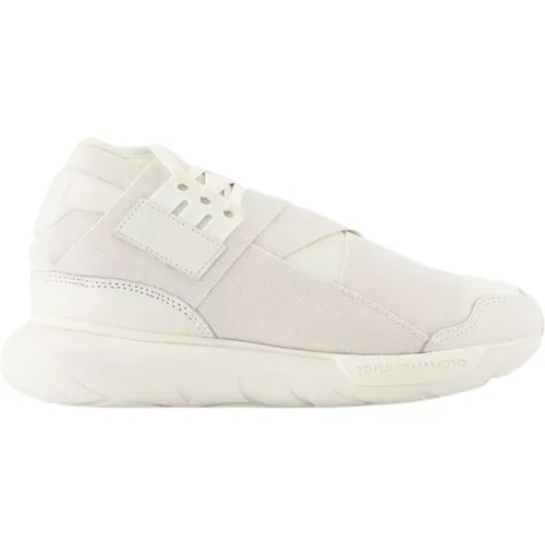 Off- Leather Qasa Sneakers , female, Sizes: 6 UK, 6 1/2 UK, 7 1/2 UK, 5 UK, 4 UK, 4 1/2 UK - Y-3 - Modalova