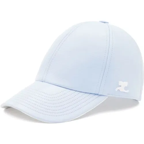 Logo Patch Cap , male, Sizes: S, M - Courrèges - Modalova