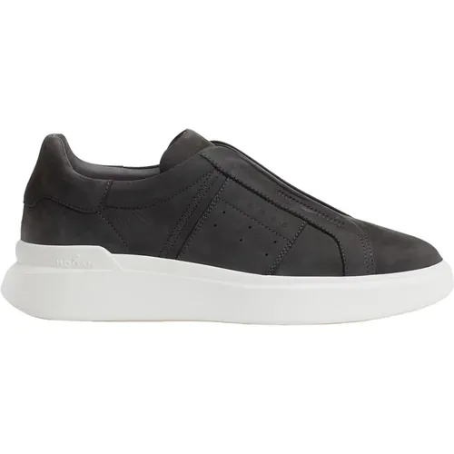 Slip-On Sneakers with Memory Foam , male, Sizes: 7 1/2 UK, 8 1/2 UK, 9 UK, 7 UK, 8 UK - Hogan - Modalova