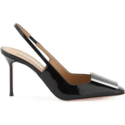 Patent leather shibuya pumps , female, Sizes: 6 UK, 7 UK - Aquazzura - Modalova