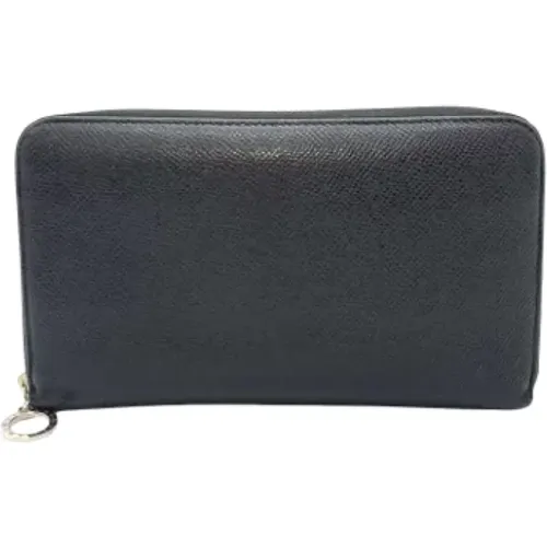 Pre-owned Leather wallets , male, Sizes: ONE SIZE - Bvlgari Vintage - Modalova