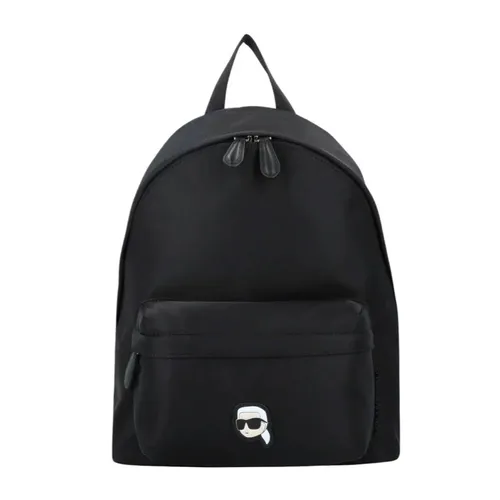 Ikonik Nylon Rucksack - Karl Lagerfeld - Modalova