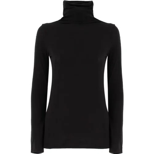 Klassischer Hoher Kragen Pullover , Damen, Größe: L - Antonelli Firenze - Modalova