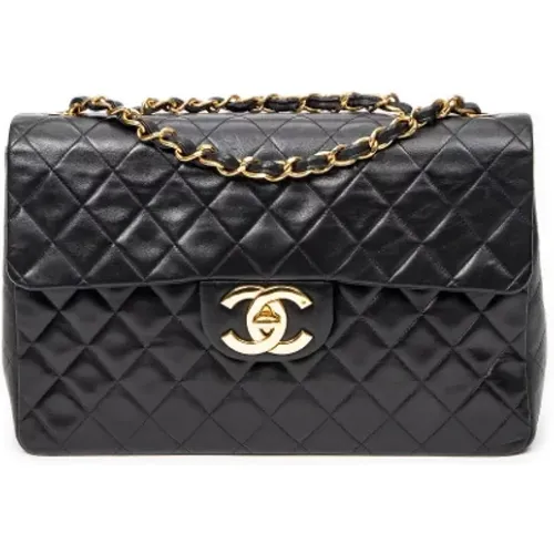 Pre-owned Leather chanel-bags , female, Sizes: ONE SIZE - Chanel Vintage - Modalova