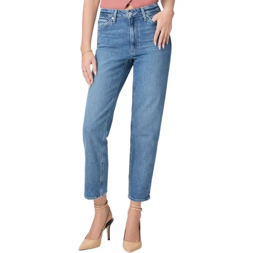 Vintage Wash Straight Ankle Jeans , female, Sizes: W27, W29, W28 - Paige - Modalova