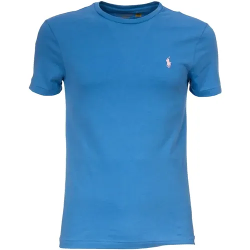 Baumwoll-Jersey T-Shirt mit Pony-Logo - Polo Ralph Lauren - Modalova