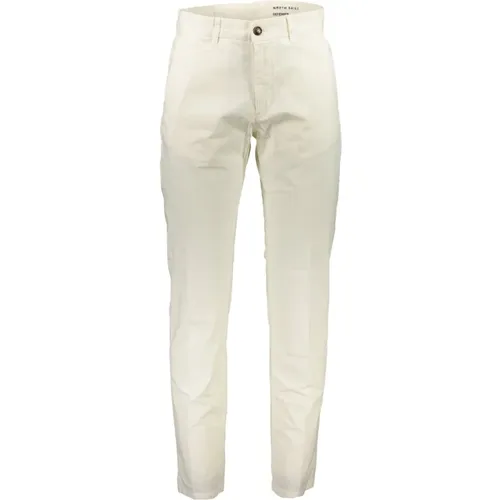 Sporty Elastic Waist Pants , male, Sizes: W32, W38, W31, W34, W40, W36 - North Sails - Modalova