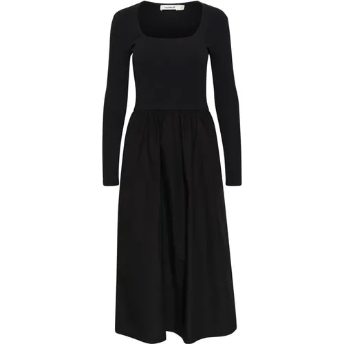 Phoebe Dress with Long Sleeves , female, Sizes: L, M - Soaked in Luxury - Modalova