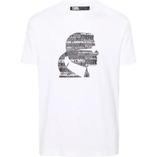 T-Shirts , Herren, Größe: S - Karl Lagerfeld - Modalova
