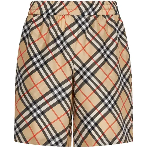 Stylish Shorts for Men and Women , male, Sizes: L, M - Burberry - Modalova