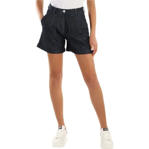 Denim Shorts , female, Sizes: XS - Love Moschino - Modalova