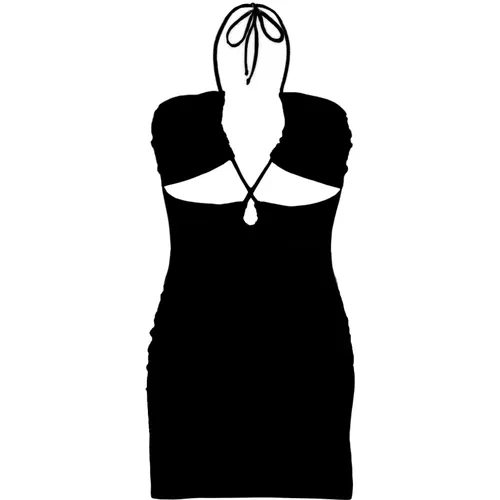 Schwarze Kleid Kollektion , Damen, Größe: S - MC2 Saint Barth - Modalova