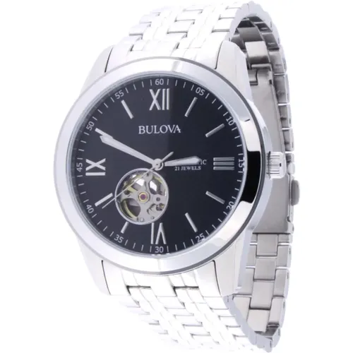 Automatic Open Heart Watch , female, Sizes: ONE SIZE - Bulova - Modalova