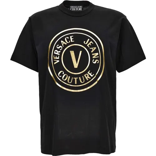 T-Shirts und Polos , Herren, Größe: XL - Versace Jeans Couture - Modalova