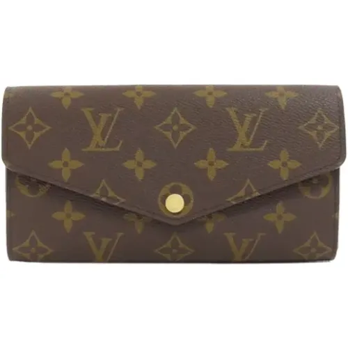 Pre-owned Canvas wallets , female, Sizes: ONE SIZE - Louis Vuitton Vintage - Modalova