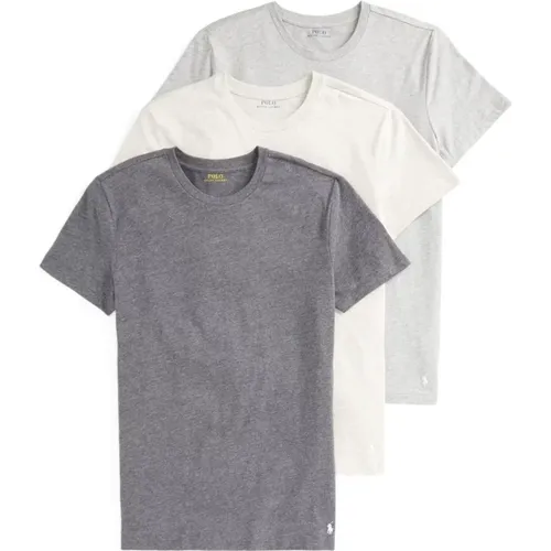 Herren Frühjahrsstart 3er-Pack T-Shirts , Herren, Größe: M - Ralph Lauren - Modalova