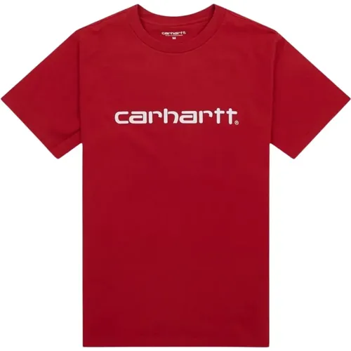Short Sleeve T-Shirt Essential Comfort , male, Sizes: L, M, XL - Carhartt WIP - Modalova